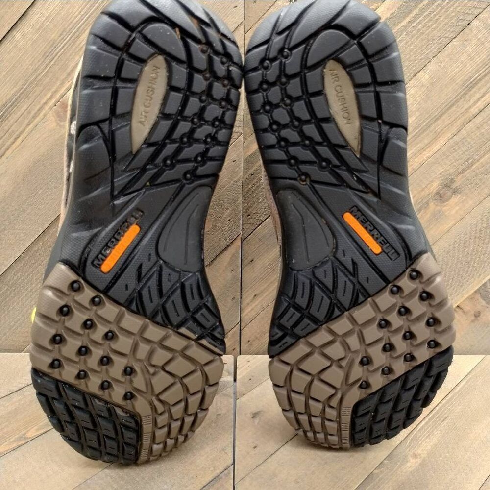 Merrell Falcon Hiking Shoes Womens Size‎ 7 Brown Black Outdoors Booties - Picture 8 of 9
